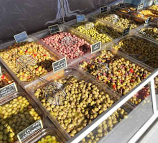 Impressionen vom Wochenmarkt Saint-Cyprien-Plage