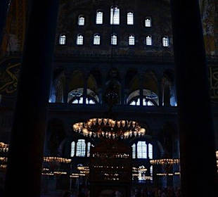 Wnętrze Hagii Sofii