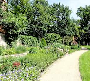 Parkfläche unter dem Bibelgarten