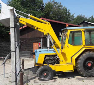 Sehr authentisch der Radladerdurchbruch dargest. 