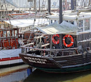 Das Ende des Winters im Museumshaven Vegesack