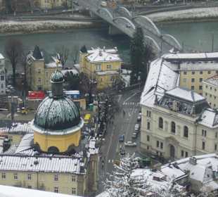 Ausblick Festung Hohensalzburg