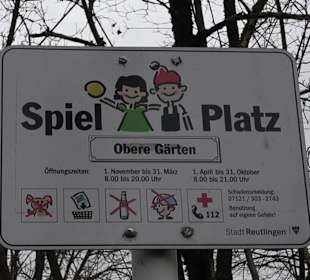 Spielplatz Obere Gärten Sondelfingen