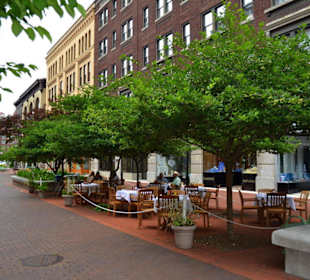 Der Downtown Historic District von Cumberland, MD