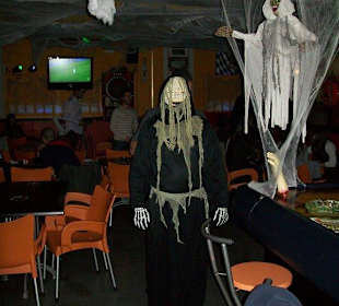 Hallowen en pub Liverpool
