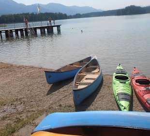 Kanufahren und Paddeln