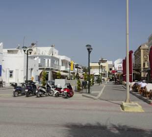 Blick vom Hafen in Richtung Zentrum