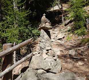 Der Weg zum großen Wasserfall