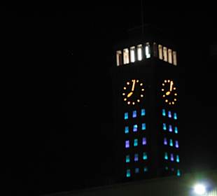 Siemens-Uhrenturm im Technopark Berlin 