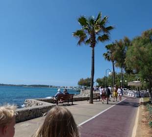 Ausflug mit dem 4er Fahrrad