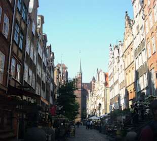 Gasse in Danzig