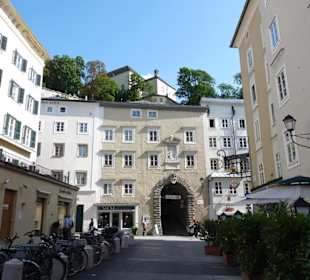 Zugang Kapuzinerberg über Linzergasse