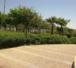 Evrenseki an der Promenade entlang