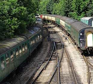 Im Bahnhof von Alresford