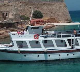 Lebrainsel Spinalonga bei Kreta