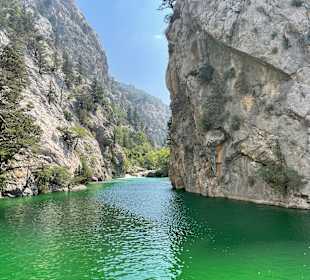 Oymapinar Baraji/ Stausee Green Lake & Green Canyon