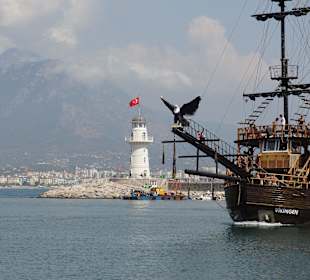 Alanya Bucht, Piratenschifffahrt