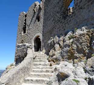 Rundgang durch die Burg Quéribus