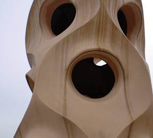 Auf dem Dach der Casa Milá