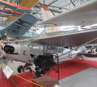 In den Hallen des Luftfahrtmuseums