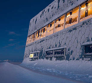 Weisshorn Winter Nacht