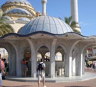 Pavillon für die Fußwäsche