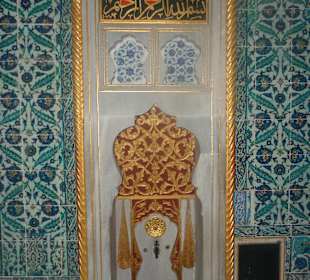 Wände im Harem