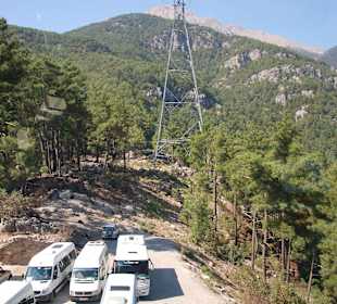 Widok z kolejki linowej