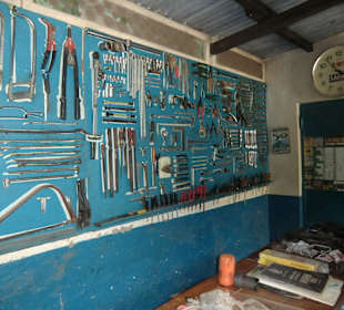 Werkstatt DM Tours, die Ordnung fasziniert,