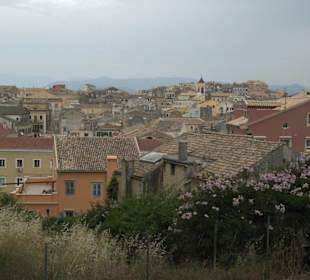 Blick von der Festung auf die Stadt