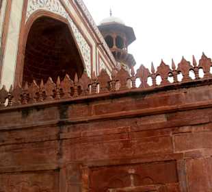 Teil der Außenmauer