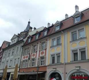 Die Marktstraße mit dem Rathaus in der Altstadt