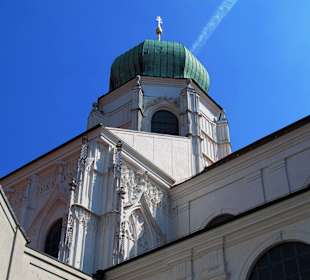 Passau - Dom Sankt Stephan - Domhof - Kuppel