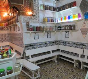 Unterwegs in der Altstadt von Marrakesch