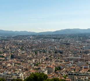 Marseilles von Notre-Dame gesehen