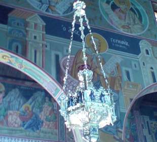 Innenansicht der Evangelismus-Kirche