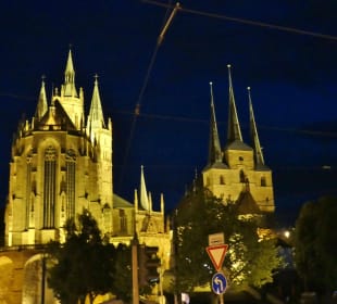 Bei einem Spaziergang durch Erfurt