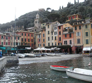 Portofino Hafeneinfahrt