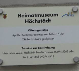 Heimatmuseum Höchstädt