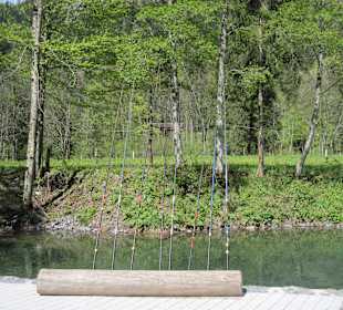 Fischteich AU - Hier darf selbst geangelt werden