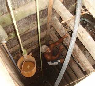 Schacht der Mondsteinmine