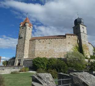 Bei der Besichtigung der Veste Coburg