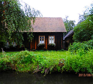 Auf der Kahnfahrt durch den Spreewald