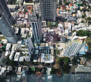 Blick vom Mahanakhon Tower