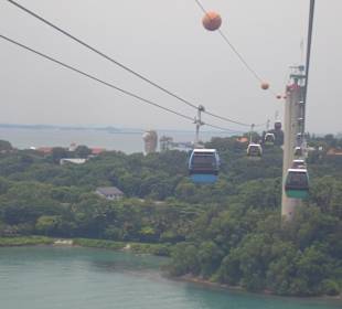 Fahrt mit der Bahn zum Mount Faber