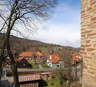 Blick auf Ilsenburg