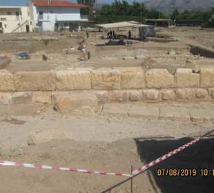 Tempel von Artemis - Ausgrabungen