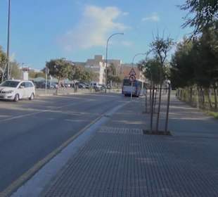 Bushaltestelle Castell de Bellver