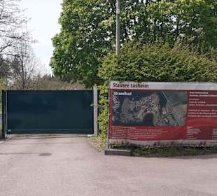 Stausee Losheim in Losheim am See