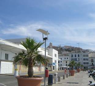 Blick auf das Viertel